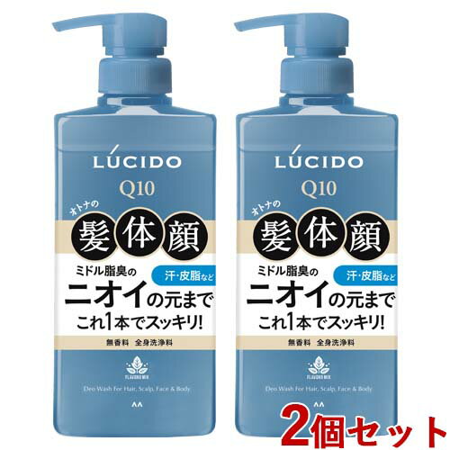ルシード(LUCIDO) 全身デオウォッシュ 450ml×2個 全身洗浄料 ボディウォッシュ ニ...