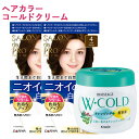 サロンドプロ 無香料ヘアカラー 早染めクリーム 白髪用 4 ライトブラウン 2個&モイスタージュ Wコールドクリーム 270g SALON de PRO ダリヤ(DARIYA) MOISTAGE クラシエ(Kracie)【送料込(北海道除く)】