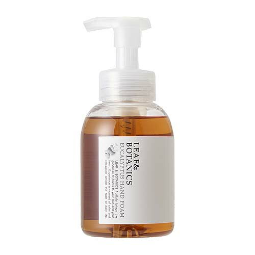 松山油脂 ハンドフォーム リーフ&ボタニクス(LEAF&BOTANICS) ユーカリ 360ml ハンドソープ matsuyama