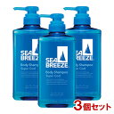シーブリーズ スーパークール ボディシャンプー 490mL×3個セット ファイントゥデイ 液体 ボディソープ 【送料込(北海道除く)】