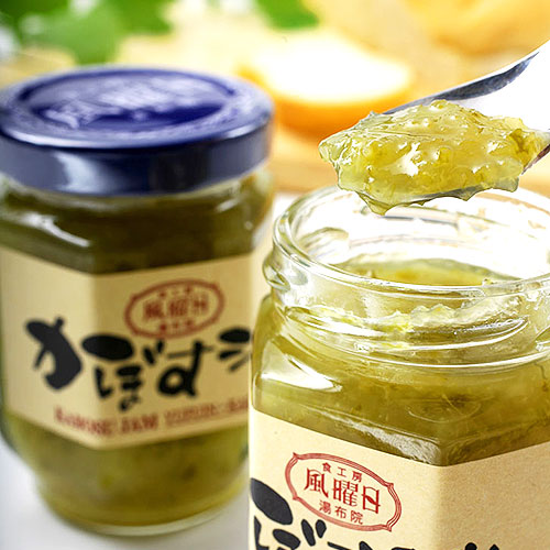 かぼすジャム 140g 香母酢 カボス 大分県 甘さ控えめ トースト 由布院散歩道 食工房風曜日 cosmebox-10054137 コスメボックス サンプル画像2