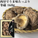 肉厚でうま味たっぷり どんこ 箱入 160g 竹田市 干し椎茸 乾し椎茸 しいたけ シイタケ 姫野一郎商店【送料込】