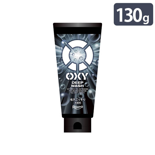 超爽快！OXY 炭スクラブ洗顔 オキシーディープウォッシュ 130 or 200g 洗顔料 Face...