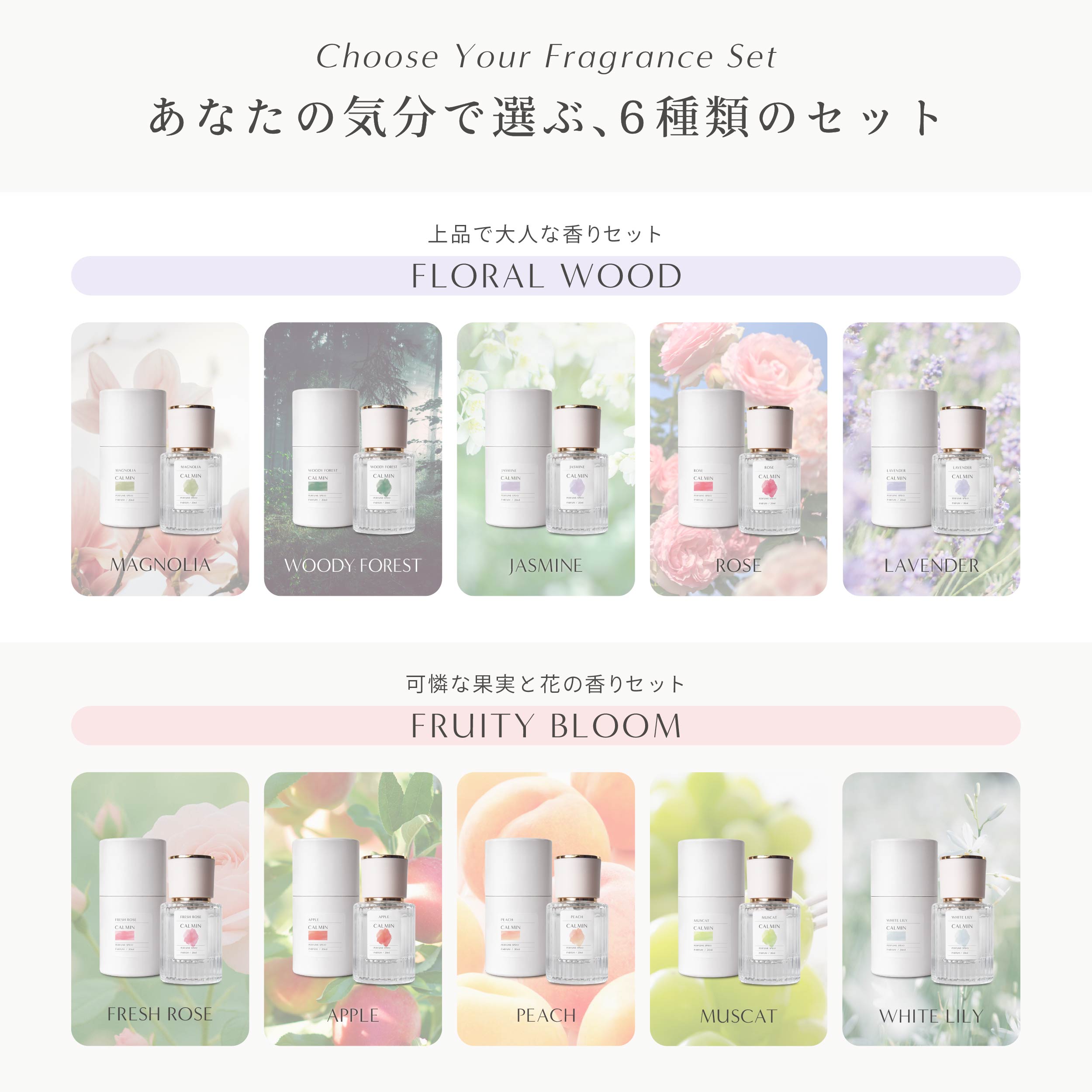 CALMIN 香水 お試しセット 1.5ml×5本 ミニサイズ サンプル 携帯用 初心者向け トライアルセット ギフト プレゼントにもおすすめ 旅行用にも便利な香水セット cosmec-senmonten-10000226 Cosmec Variety Shop 楽天市場店 サンプル画像3