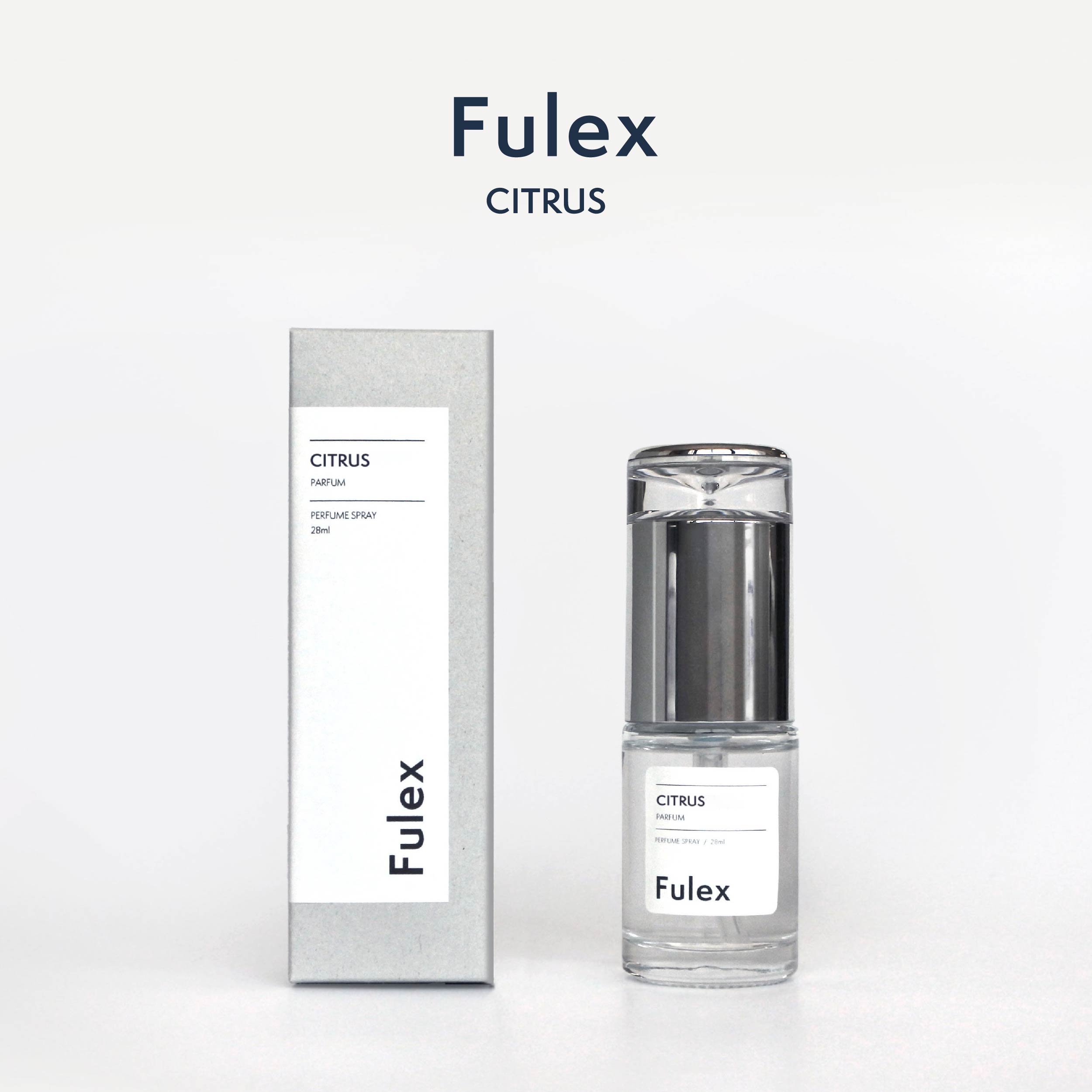 Fulex CITRUS 柑橘系（シトラス）の香り シトラス 28mL 香水 パルファム メンズ レディース ユニセックス 男女兼用 スプレータイプ