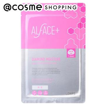 「 ポイント10倍 5日〜6日」 ALFACE+(オルフェス) ダイアモンドモイスチャー アクアモイスチャー シートマスク/1枚 22ml フェイス用シートパック・マスク アットコスメ 正規品のサムネイル