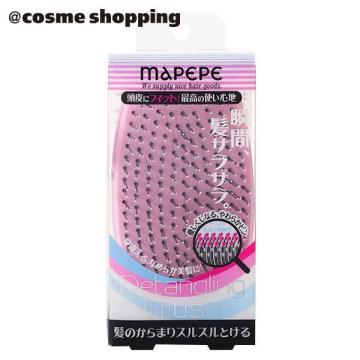 「ポイント10倍 9月20日」 マペペ デタングリングブラシ シュガーピンク ヘアブラシ アットコスメ 正規品 ヘアケアのサムネイル