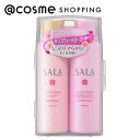 SALA(サラ) ミニペアしっとりさらさら ミニペアサイズ/サラスウィートローズの香り シャンプー 55mL ヘアコンディショナー 55mL シャンプー・コンディショナーセット アットコスメ 正規品 ヘアケア