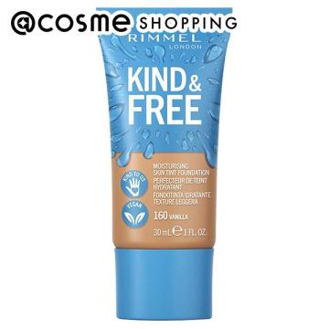 「ポイント10倍 10月10日」リンメル カインド&フリー モイストスキンティント 160 本体 30ml ファンデーション アットコスメのサムネイル