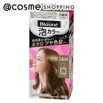 「 ポイント10倍 3月15日」 ブローネ 泡カラー 【1AH】アッシュベージュ 本体 108ml 白髪染め アットコスメのサムネイル