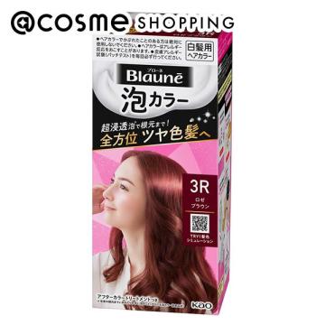 ブローネ 泡カラー 【3R】ロゼブラウン 本体 108ml 白髪染め アットコスメのサムネイル