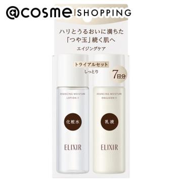 「ポイント10倍 11月1日」 エリクシール エリクシール シュペリエル リフトモイスト トライアルセット SP II tb 本体/リラックス感のあるアクアフローラルの香り スキンケアキット アットコスメのサムネイル