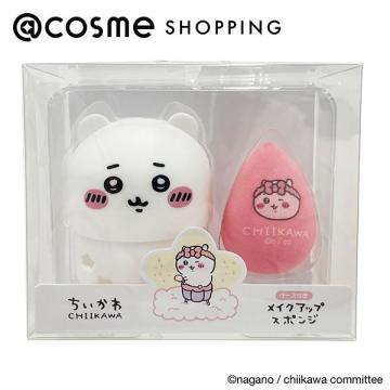 「ポイント10倍 10月30日」 SHOBIDO ケース付きメイクアップスポンジ ちいかわ (本体サイズ)H82×φ57mm パフ・スポンジ アットコスメのサムネイル