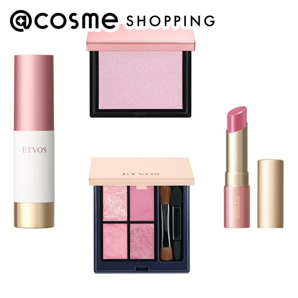 「ポイント10倍 11月10日」 エトヴォス 2023ホリデーコフレ カームピンク 本体、限定品 15ml メイクアップキット 【送料無料】 アットコスメ