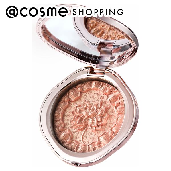 「ポイント10倍 12月4日20時〜」 花西子 双蓮彫刻ハイライト 02ローズアンバー 7g パウダーハイライト アットコスメのサムネイル