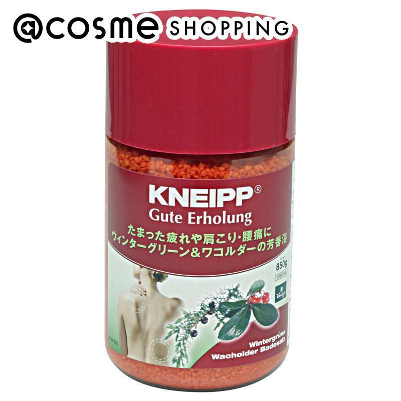 クナイプ KNEIPP(クナイプ) グーテエアホールング バスソルト ウィンターグリーン＆ワコルダーの香り 850g バスソルト アットコスメ 正規品