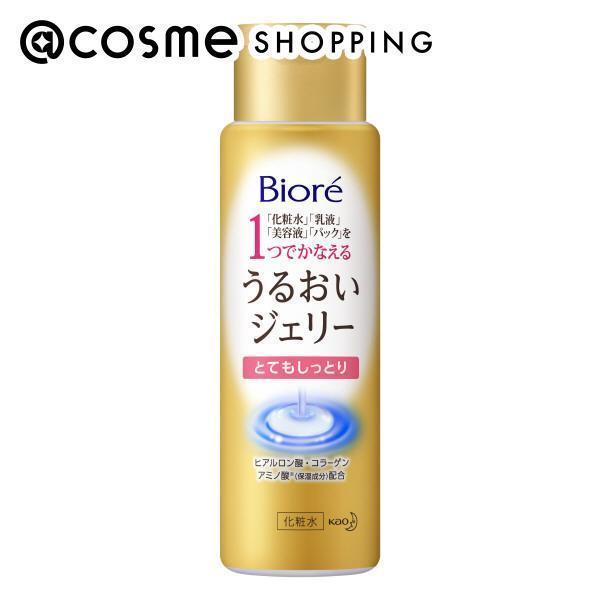 ビオレ うるおいジェリー 本体/とてもしっとり 180ml オールインワン化粧品 アットコスメ 正規品のサムネイル