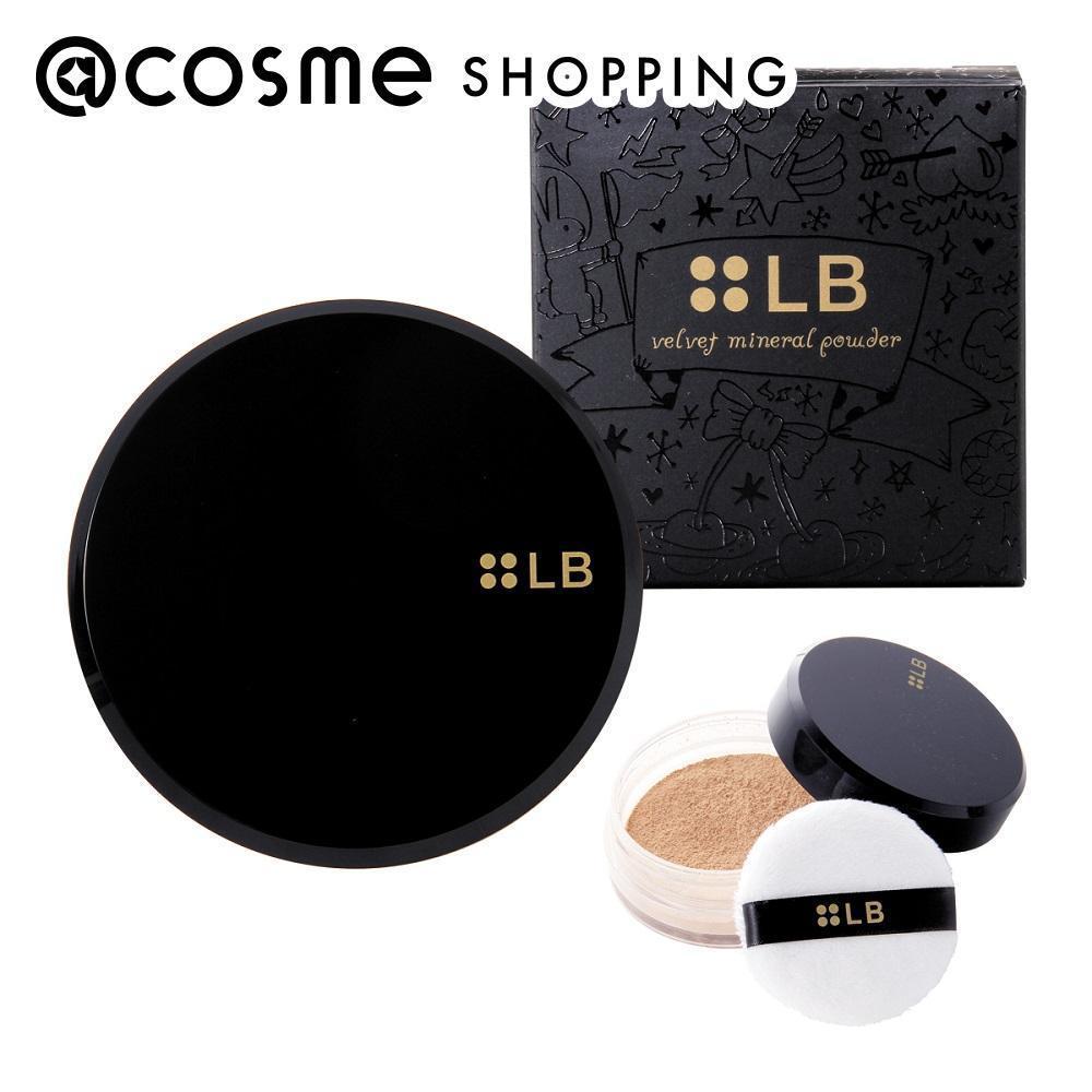 「ポイント10倍 11月24日〜25日」 LB(エルビー) ベルベットミネラルパウダー シマリング 5g ファンデーション アットコスメ 正規品