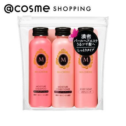 「ポイント10倍 5月10日〜11日」 マシェリ トラベルセットEX フローラルフルーティーの香り 各50ml ヘアケアキット アットコスメ 正規品 ヘアケア 1