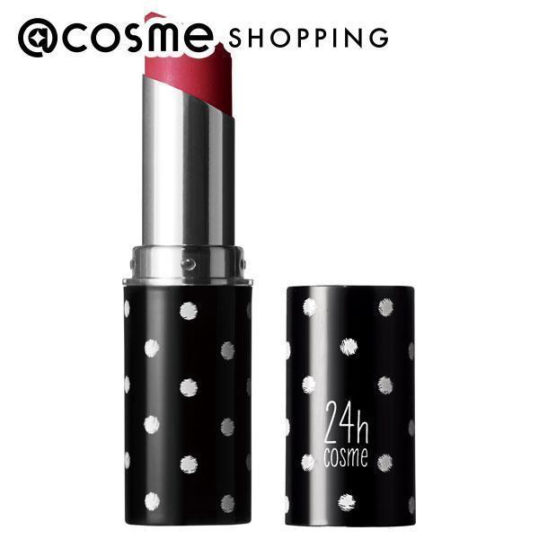 「ポイント10倍 6月4日20:00〜6日23:59」 24h cosme 24hコスメ 24ミネラルスティックカラー 01チェリー 口紅・リップグロス アットコスメ 正規品のサムネイル