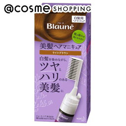 ブローネ 美髪ヘアマニキュア ライトブラウン 本体（クシ付） 72g ヘアマニキュア アットコスメ 正規品 ヘアケア