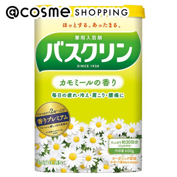 「ポイント10倍 8月1日」 バスクリン バスクリン カモミールの香り 本体/カモミールの香り 600g 入浴剤 アットコスメ 正規品のサムネイル