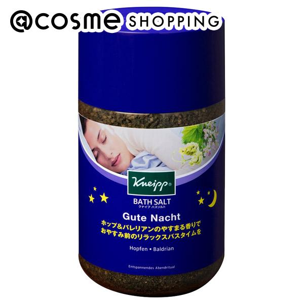 クナイプ 「ポイント10倍 5月15日」 KNEIPP(クナイプ) クナイプ グーテナハト バスソルト ホップ＆バレリアンの香り 本体 850g 入浴剤 アットコスメ 正規品 _23BC