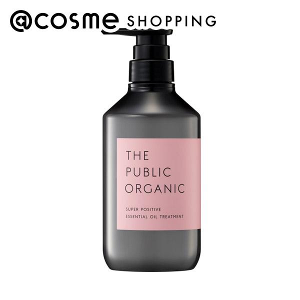 「ポイント10倍 6月1日」 THE PUBLIC ORGANIC スーパーポジティブDR ヘア トリートメント 本体 480ml コンディショナー アットコスメ