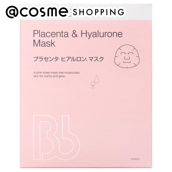 「ポイント10倍 5月20日」 ビービーラボ プラセンタ　ヒアルロン*マスク 本体 4枚 フェイス用シートパック・マスク  アットコスメ 正規品