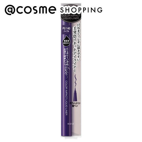 「ポイント10倍 1月25日〜26日」 ヴィセ リシェ カラーインパクト リキッドライナー PU140 本体/無香料 0.4ml アイライナー アットコスメ 正規品のサムネイル