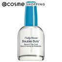 「ポイント10倍 6月4日20:00~6日23:59」 サリーハンセン ダブルデューティベース&トップコート 本体 13.3ml トップコート アットコスメ 正規品