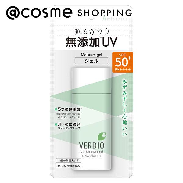 「ポイント10倍 5月15日」 メンターム VERDIO UVモイスチャージェルN 本体 80g 日焼け止め アットコスメ UVケア