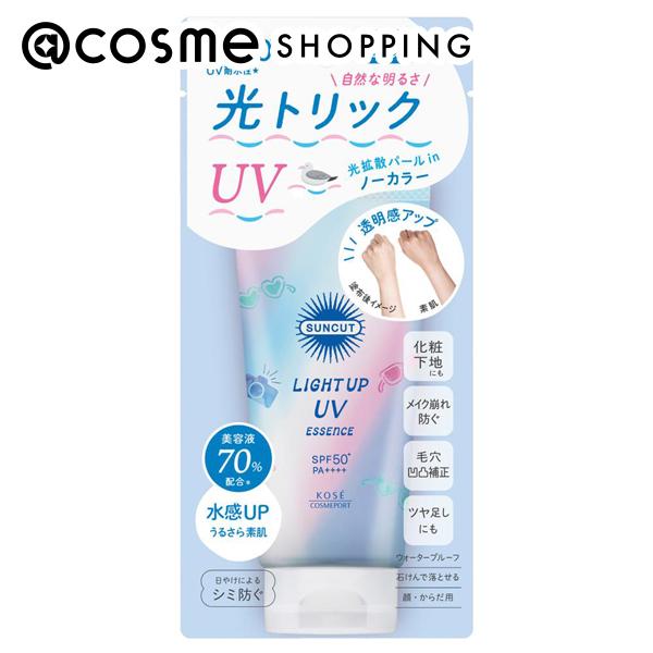 「ポイント10倍 6月1日」 サンカット ライトアップUV エッセンス クリアフローラル 80g 日焼け止め アットコスメ