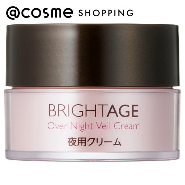 「ポイント10倍 2月20日」 BRIGHTAGE（ブライトエイジ） オーバーナイト ヴェールクリーム 本体 30g フェイスクリーム 【送料無料】 アットコスメ