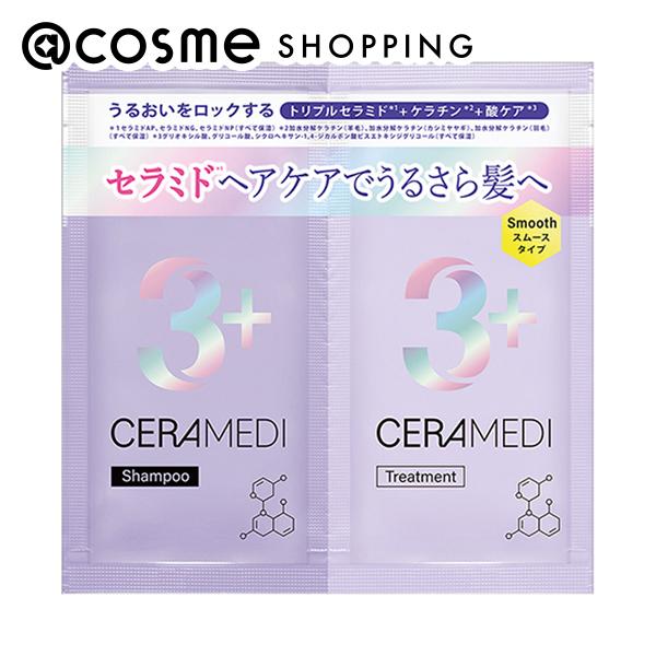 「ポイント10倍 5月15日」 セラメディ シャンプー＆トリートメントS トライアルパウチ/クリアシャンプーの香り 10mL+10mL シャンプー・コンディショナーセット アットコスメ