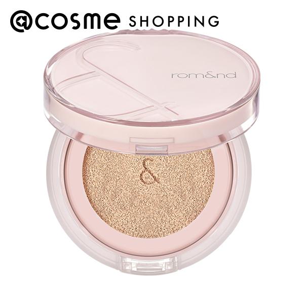 「ポイント10倍 3月20日」 rom&nd ブルームインカバーフィットクッション 21N 15g ファンデーション アットコスメのサムネイル