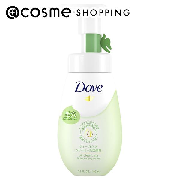 ダヴ ディープピュア クリーミー泡洗顔料 本体 150ml 洗顔料 アットコスメ