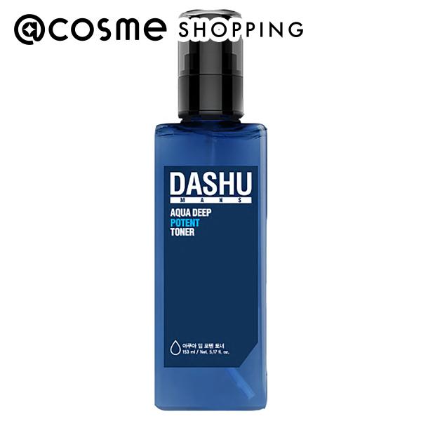「ポイント10倍 12月4日20時〜6日」DASHU メンズアクアディープポテントナー 153ml 化粧水 アットコスメ