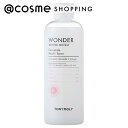 「ポイント10倍 4月20日」 TONYMOLY Wonder Ceramide Mochi Toner 本体/とろっとした独特のテクスチャーなのにベタつかない 500ml 化粧水 アットコスメ