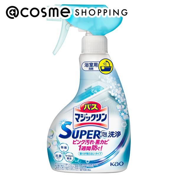 バスマジックリン SUPER泡洗浄 / 本体 / 350ml / 香りが残らないタイプ