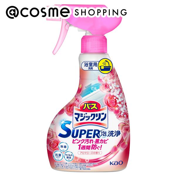 バスマジックリン SUPER泡洗浄 / 本体 / 350ml / アロマローズの香り