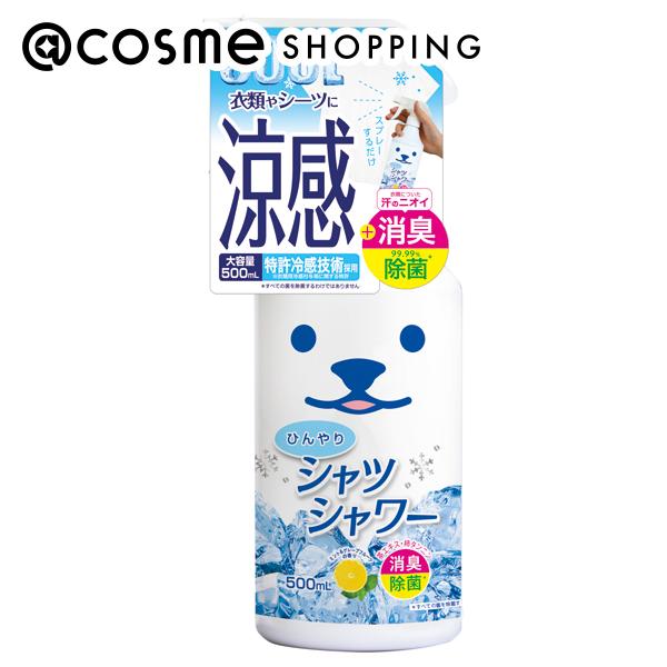 ときわ商会 ひんやりシャツシャワー 本体/ミント＆グレープフルーツの香り 500ml アットコスメ 正規品