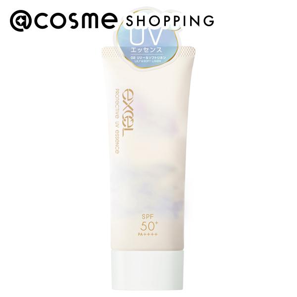 「ポイント10倍 5月25日」 エクセル プロテクティブ UVエッセンス 02 ’24(リリー&ソフトリネン) 60g 日焼け止め アットコスメのサムネイル