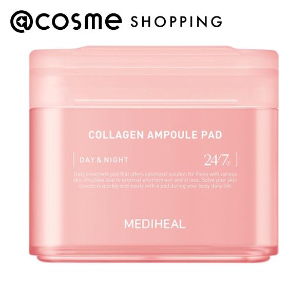 「ポイント10倍 2月20日」 MEDIHEAL(メディヒール) コラーゲンアンプルパッド 本体/べたつかずしっとり 170ml(100枚) フェイス用シートパック・マスク アットコスメのサムネイル