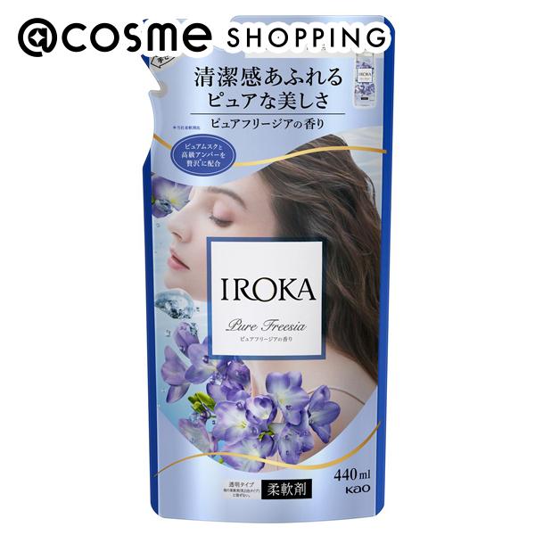 ハミング フレア フレグランス IROKA ピュアフリージア つめかえ用/ピュアフリージアの香り 440ml 柔軟剤 アットコスメのサムネイル