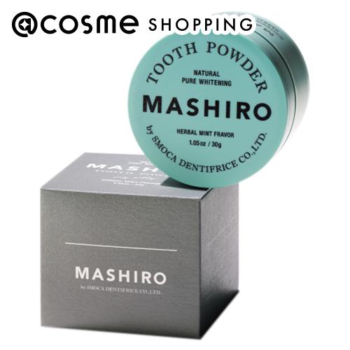 「ポイント10倍 6月25日」 MASHIRO 薬用ホワイトニングパウダー 本体/ハーブミント/ハー