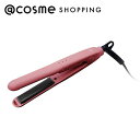 「ポイント10倍 5月24〜25日」 VENUSiS ミニストレートヘアアイロン VAS-2300 ピンク(P) 約175g ヘアアイロン アットコスメ