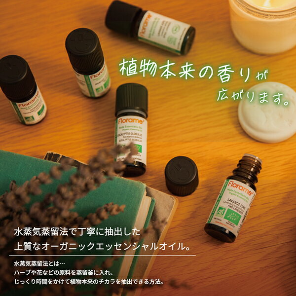 「ポイント10倍 7月5日」 Florame (フローラム) ペパーミント Bio 本体 10ml エッセンシャルオイル アットコスメ