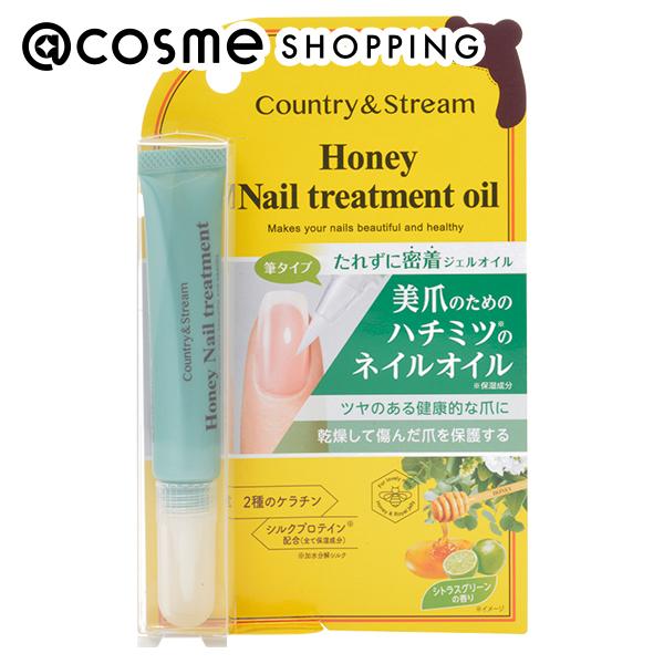 「ポイント10倍 12月4日20時〜6日」カントリー&ストリーム ネイルトリートメントオイル C シトラスグリーン 7g ネイルオイル アットコスメ