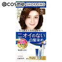サロン ド プロ 無香料ヘアカラー 早染めクリーム(白髪用) 4E エレガントブラウン 本体/無香料 1剤40g・2剤40g 白髪染め アットコスメ